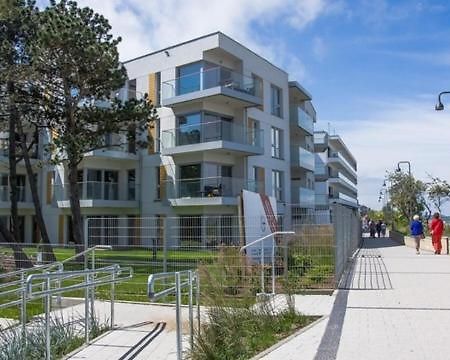 Apartament Przy Plazy Arka , Z Widokiem Na Morze :) ミエルノ エクステリア 写真